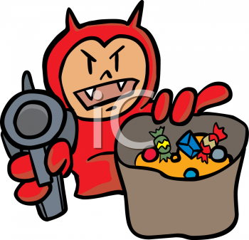 Trick or Treat Clipart