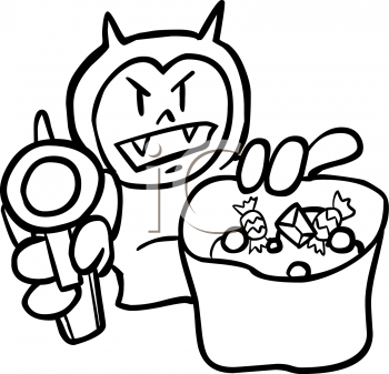 Trick or Treat Clipart