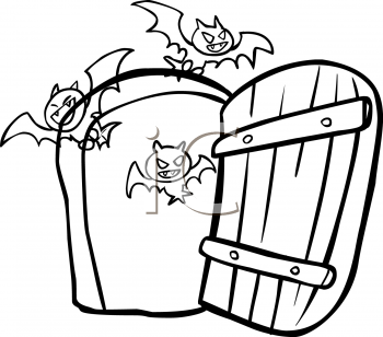 Haunted Halloween Clipart