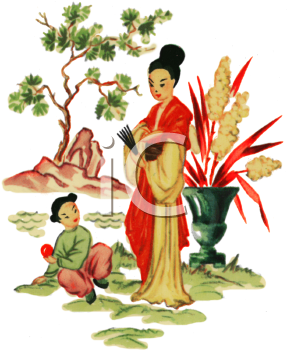 Oriental Culture Clipart