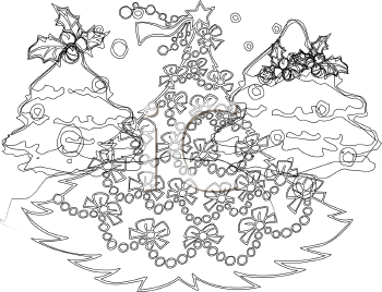 Christmas Bows Clipart