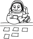 Astronaut Clipart