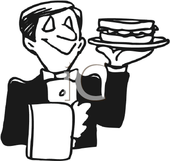 Waiter Clipart