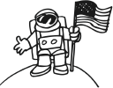 Cosmonaut Clipart