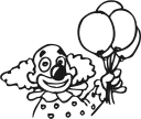 Clown Clipart