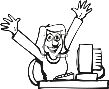 School Desk Clipart