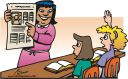 School Desk Clipart