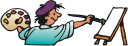 Painter Clipart