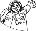 Astronaut Clipart