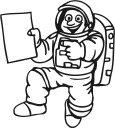 Astronaut Clipart