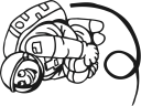 Cosmonaut Clipart