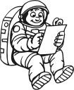 Astronaut Clipart
