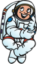 Cosmonaut Clipart