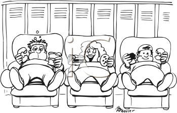 School Chair Clipart