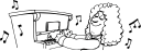 Pianist Clipart