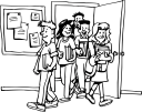 School Classroom Clipart