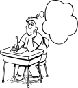 School Desk Clipart