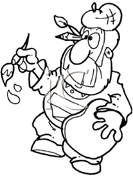 Painter Clipart