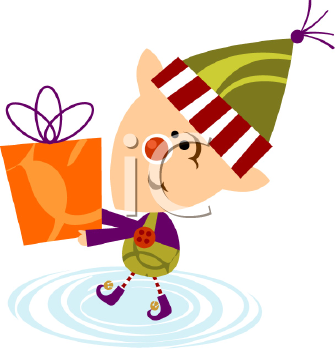 Christmas Elf Clipart