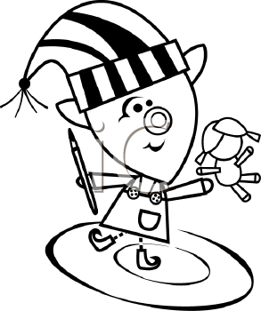 Christmas Elf Clipart