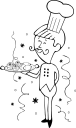 Waiter Clipart