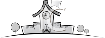 School Architecture Clipart