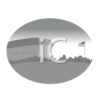 School Architecture Clipart