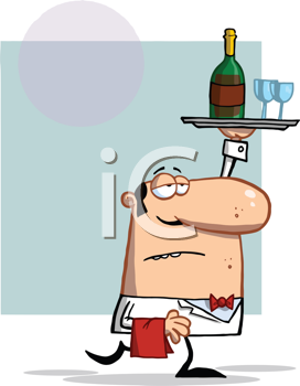 Waiter Clipart