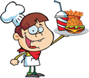 Waiter Clipart