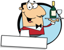 Waiter Clipart