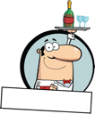 Waiter Clipart