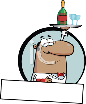 Waiter Clipart