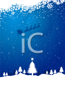 Santas Sleigh Clipart