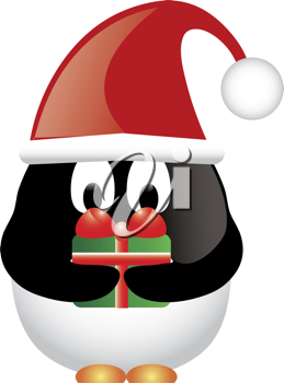 Christmas Penguin Clipart