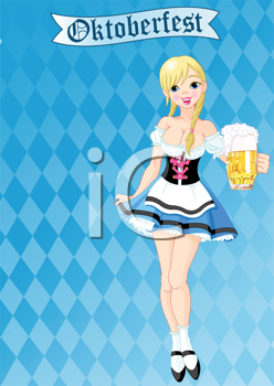 Waitress Clipart