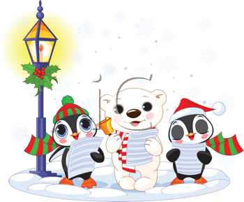 Christmas Penguin Clipart
