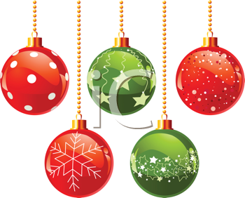Christmas Ornaments Clipart