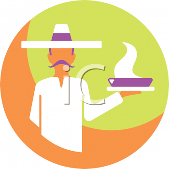 Waiter Clipart