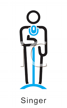 Singer Clipart