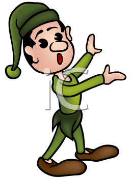 Christmas Elf Clipart