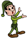 Christmas Elf Clipart