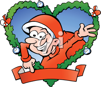 Christmas Elf Clipart