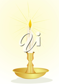 Christmas Candles Clipart