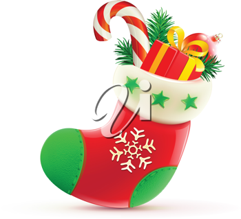Christmas Stocking Clipart