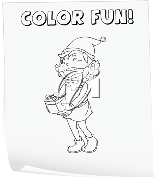 Christmas Elf Clipart