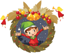 Christmas Elf Clipart