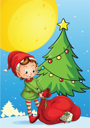Christmas Elf Clipart