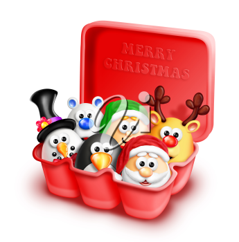 Christmas Penguin Clipart