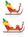 Santas Sleigh Clipart