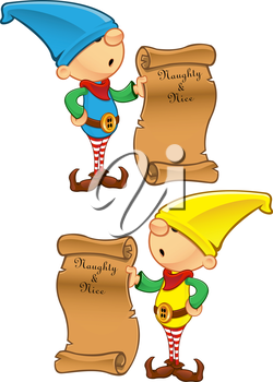 Christmas Elf Clipart